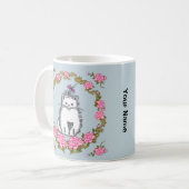 子猫のマグカップ コーヒーマグカップ (正面左)