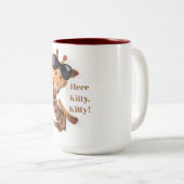 子猫のマグ ツートーンマグカップ (正面右)