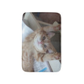 子猫のリラックス バスマット (正面縦)