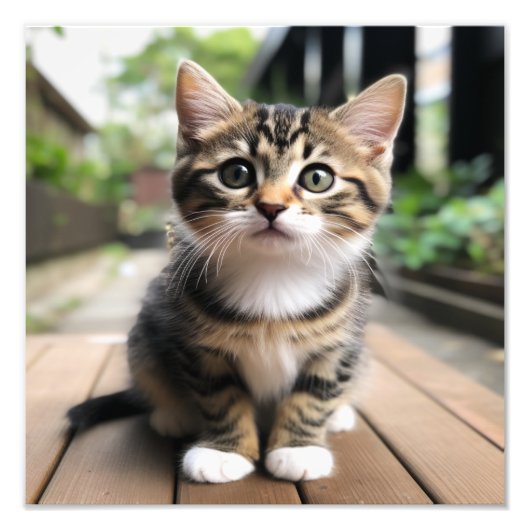 子猫の保育園&子供部屋のプリント フォトプリント (正面)