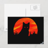 子猫の収穫月 ポストカード (正面/裏面)