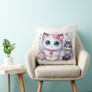 子猫の可愛さきらめく過多：-Need Cat & Dog クッション