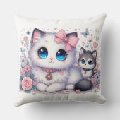 子猫の可愛さきらめく過多:-Need Cat & Dog クッション (裏面)