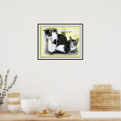 子猫の可愛らしさポスター ポスター (キッチン)