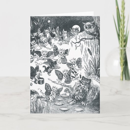 子猫の夢の妖精の国,ルイワーイン カード (正面)