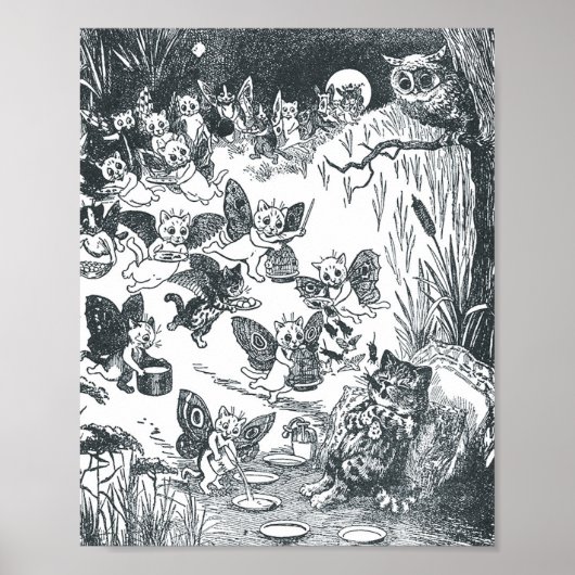 子猫の夢の妖精の国，ルイワーイン ポスター (正面)