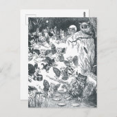 子猫の夢の妖精の国，ルイワーイン ポストカード (正面/裏面)