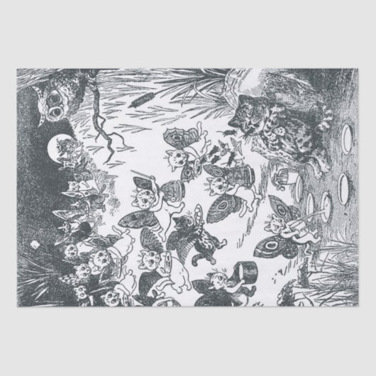 子猫の夢の妖精の国，ルイワーイン 薄葉紙 (正面)