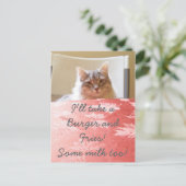 子猫の夢！ ポストカード (スタンド正面)