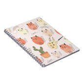 子猫の子猫かわいい動物の姿 ノートブック (右側)