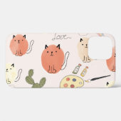 子猫の子猫かわいい動物の姿 Case-Mate iPhoneケース (裏面 (横))