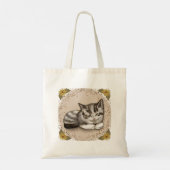 子猫の寝顔のトートバッグ トートバッグ (裏面)