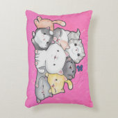 子猫の山 アクセントクッション (正面(垂直))