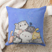 子猫の山 クッション (ブランケット)