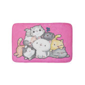 子猫の山 バスマット (正面)