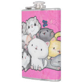 子猫の山 フラスク (左)