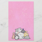 子猫の山 便箋 (正面)