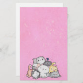 子猫の山 便箋 (正面/裏面)