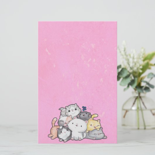 子猫の山 便箋 (スタンド正面)