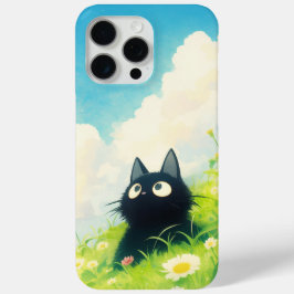 子猫の平和な牧場 iPhone 15 PRO MAXケース