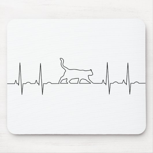 子猫の心拍 マウスパッド (正面)