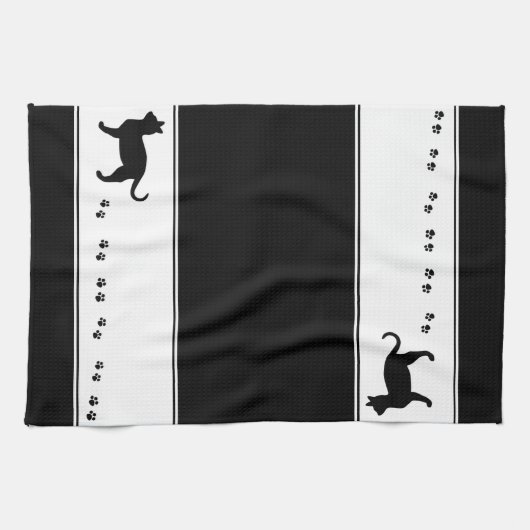 子猫の手拭き キッチンタオル (横)