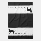 子猫の手拭き キッチンタオル (縦)