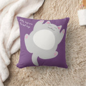 子猫の抱擁は最も最高のな抱擁です クッション (ブランケット)