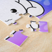 子猫の抱擁 ジグソーパズル (側面)