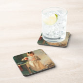 子猫の朝食 コースター (右側)