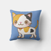 子猫の枕 クッション (裏面)