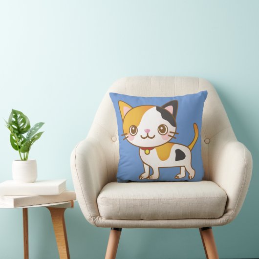 子猫の枕 クッション (椅子)