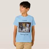 子猫の楽しい思い出Tシャツ Tシャツ (正面フル)