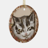 子猫の眠りオーナメント セラミックオーナメント (右)
