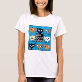 子猫の群れ かわいい猫好きTシャツ Tシャツ