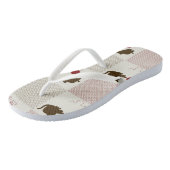 子猫の背景 ビーチサンダル (アングル)