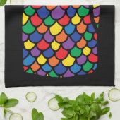 子猫の虹 キッチンタオル (折り畳み)