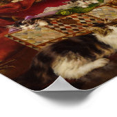 子猫の裁縫 | ジュールレロイ ポスター (角)