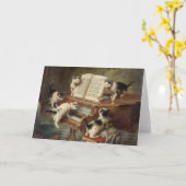 子猫の話 | カール・ライチェルト カード (黄色い花)