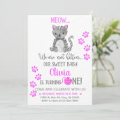 子猫の誕生日のお誘い。私たちは子猫ではない。 招待状 (スタンド正面)