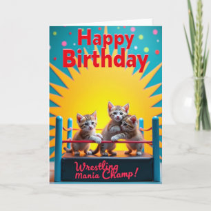 子猫の誕生日マニアチャンピオンカード カード