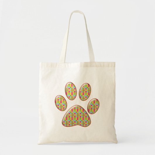 子猫の足跡 トートバッグ (正面)
