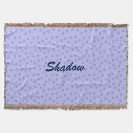 子猫の足 – 動物の毛布を投げる スローブランケット