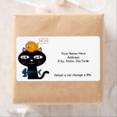 子猫の里親募集ラベル ラベル (インサイチュ)