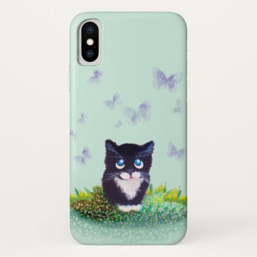 子猫の電話ケース Case-Mate iPhoneケース (裏面)