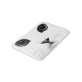 子猫の顔の特徴 バスマット (アングル)