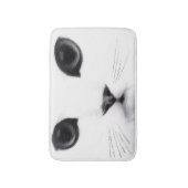 子猫の顔の特徴 バスマット (正面縦)