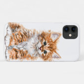 子猫のiPhoneケース - カラーを選んでください Case-Mate iPhoneケース (裏面(横))