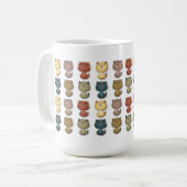 子猫のKatsのマグ コーヒーマグカップ (正面左)