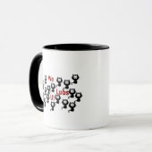 子猫のLubsのマグ マグカップ (正面左)